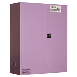 Corrosive Storage Cabinet 350L 2 Door, 3 Shelf